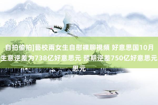 自拍偷拍]藝校兩女生自慰裸聊視頻 好意思国10月生意逆差为738亿好意思元 预期逆差750亿好意思元