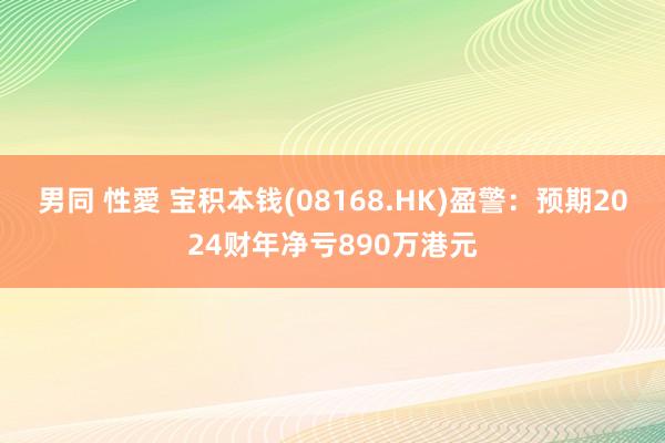 男同 性愛 宝积本钱(08168.HK)盈警：预期2024财年净亏890万港元